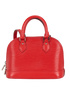 Nano Alma, &pound;895, Handbags, Red, Leather, Front view